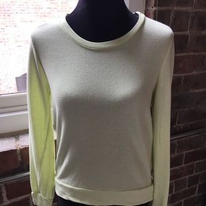 Pastel green top
